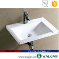 Bathroom hanging washing basin ceramic wall small corner sink